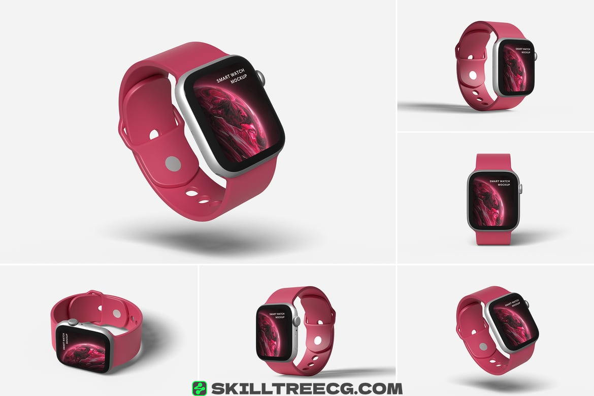 Smartwatch Mockup（171096）-技能树